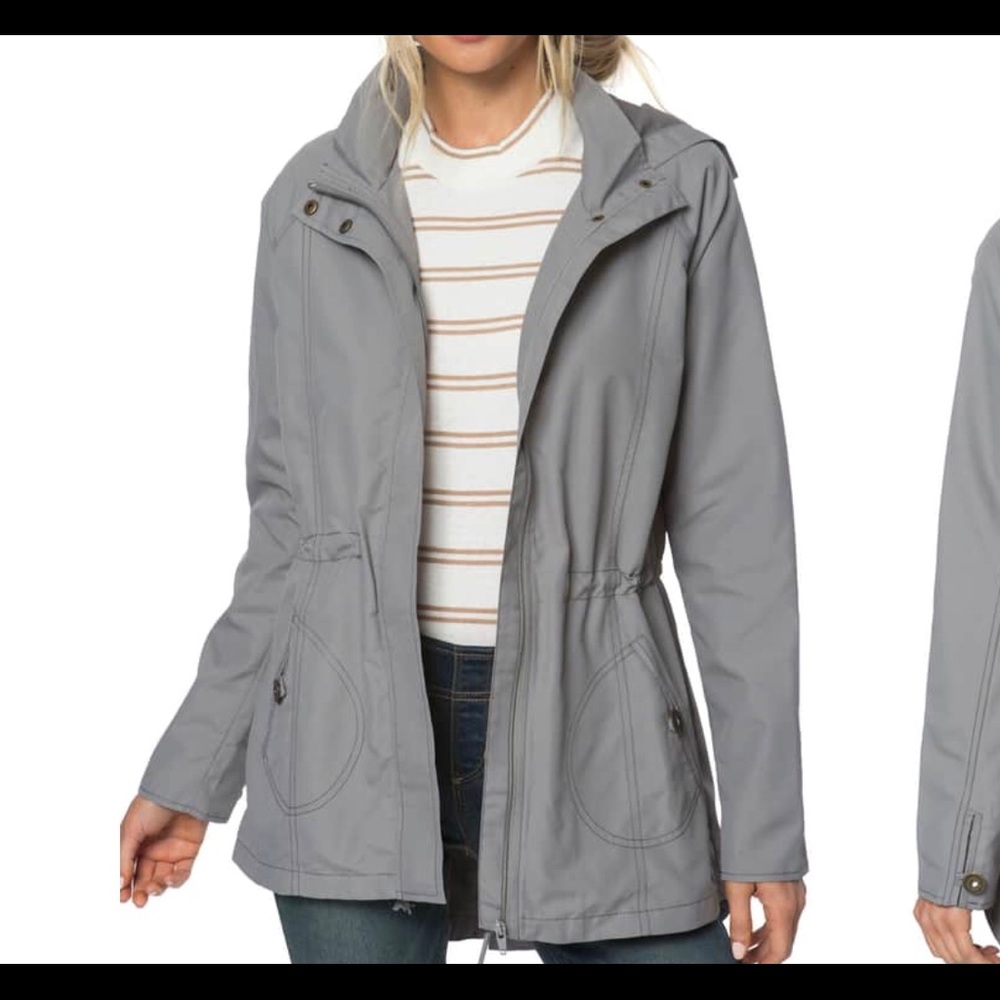 O’Neill Wendy Hooded Anorak Jacket XL Grey